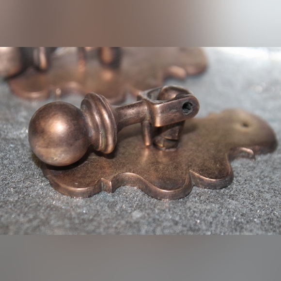 Vintage Brass Drawer Pull Hardware - Picture 8 of 17